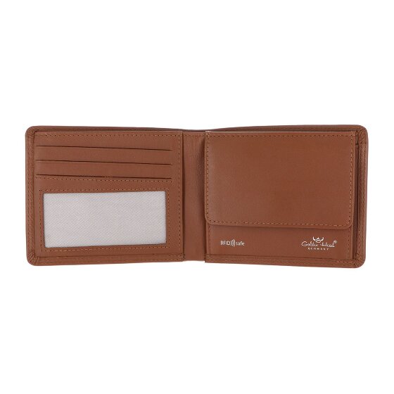 Golden Head Polo Cartera Bloqueo RFID Piel natural 11 cm