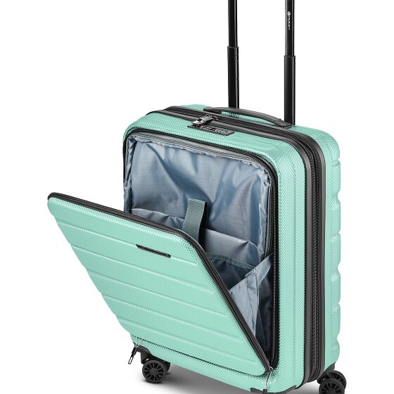 Franky Munich 4.0 4 ruedas Maletas de cabina 55 cm Compartimento para el portátil Con asa expansible