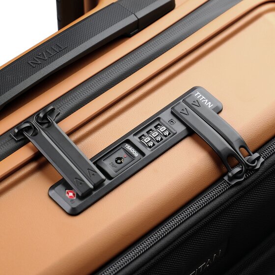 Titan Upgrade 4 ruedas Carro de la cabina 55 cm Compartimento para el portátil