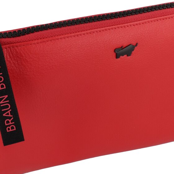 Braun Büffel Capri Bolsa de hombro Protección RFID Piel 23 cm