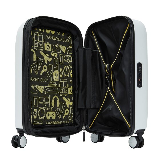 Mandarina Duck Logoduck Trolley Cabina 4 Ruedas 55 cm