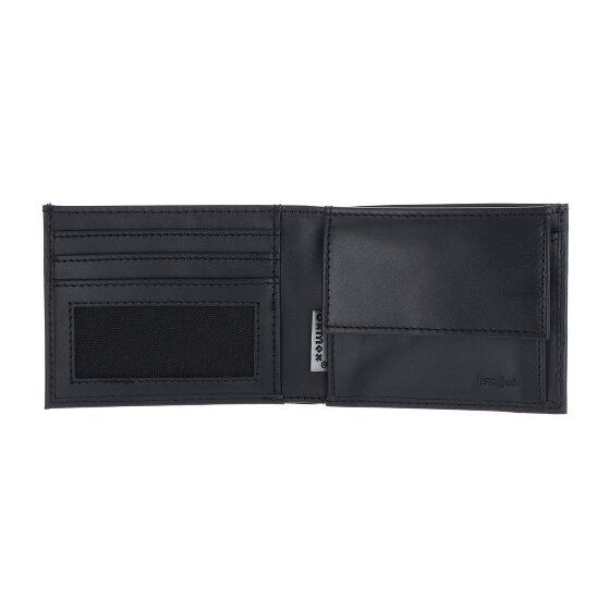 oxmox Leather Cartera Bloqueo RFID Piel natural 11 cm