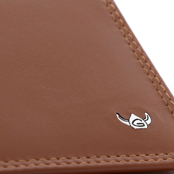 Golden Head Polo Cartera Bloqueo RFID Piel natural 14 cm