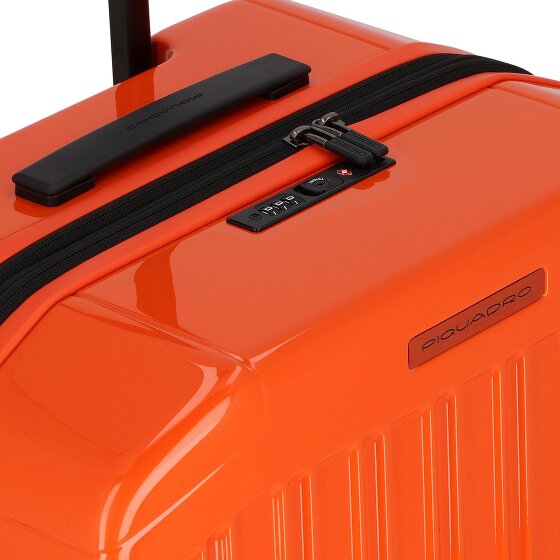 Piquadro PQ-Light 4 ruedas Carrito M 69 cm con pliegue de expansión