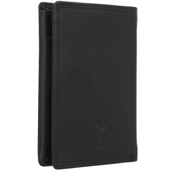 Jack Kinsky Brisbane Billetera de cuero RFID 9 cm