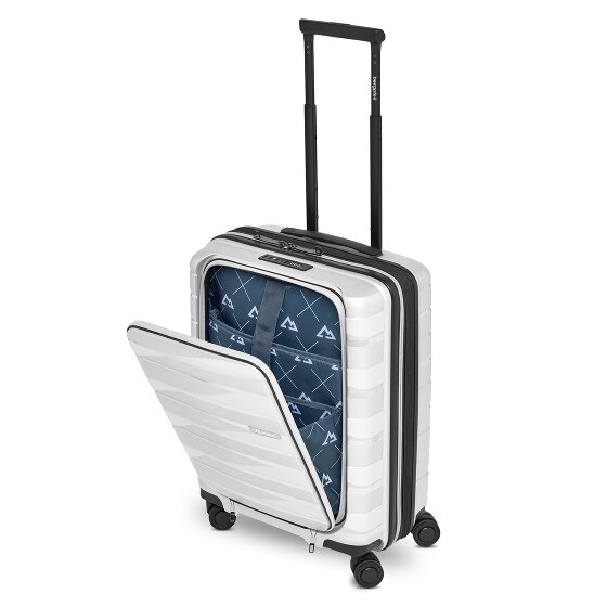 Bergpfeil Travel 4 ruedas Carro de la cabina 55 cm Compartimento para el portátil con pliegue de expansión