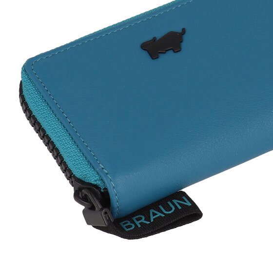Braun Büffel Capri Cartera Protección RFID Piel 11 cm