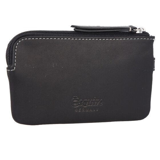 Esquire Funda para llaves Dallas de cuero 12,5 cm