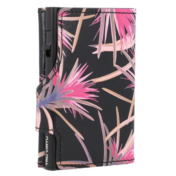 Tru Virtu Funda para tarjetas de crédito Click & Slide RFID Piel 6,5 cm