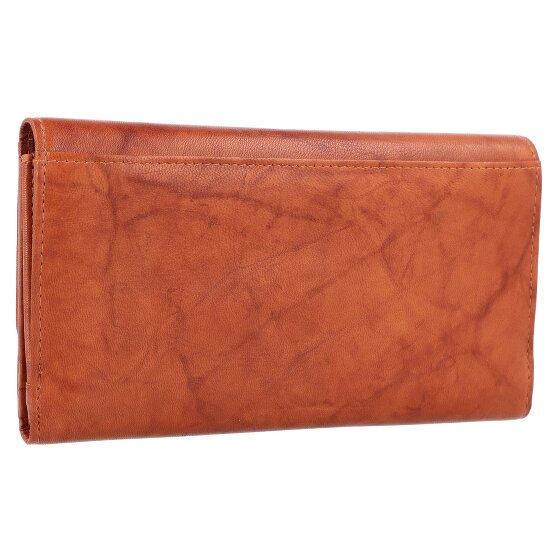 Greenburry Billetera básica de cuero RFID 19 cm