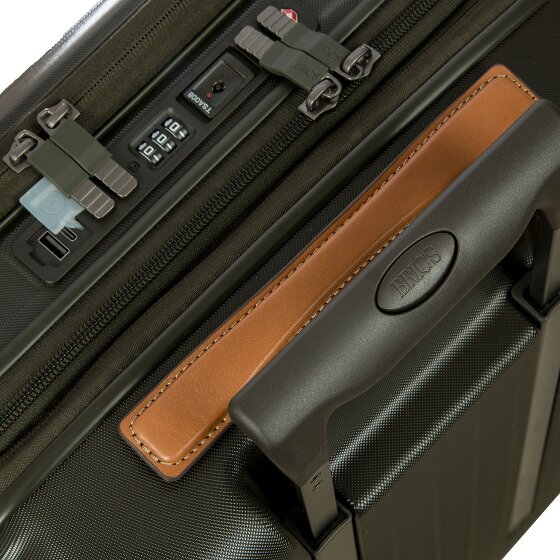 Bric's Taormina 4 ruedas Carrito S 57 cm con pliegue de expansión
