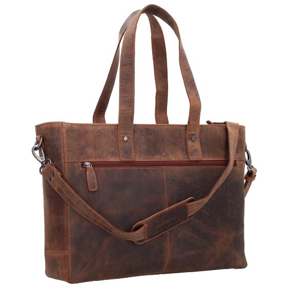 Plevier Bolso shopper de cuero 41 cm compartimento para portátil