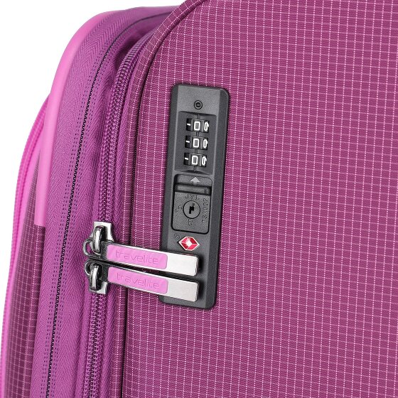 Travelite Corsiica 4 ruedas Juego de maletas 4 piezas