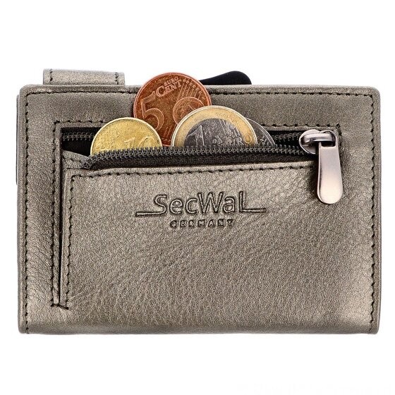 SecWal Tarjetero billetero RFID piel 9,5 cm