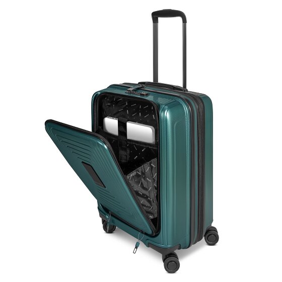 Redolz Essentials 14 4 ruedas Trolley de cabina S 55 cm Compartimento para laptop Con fuelle expandible