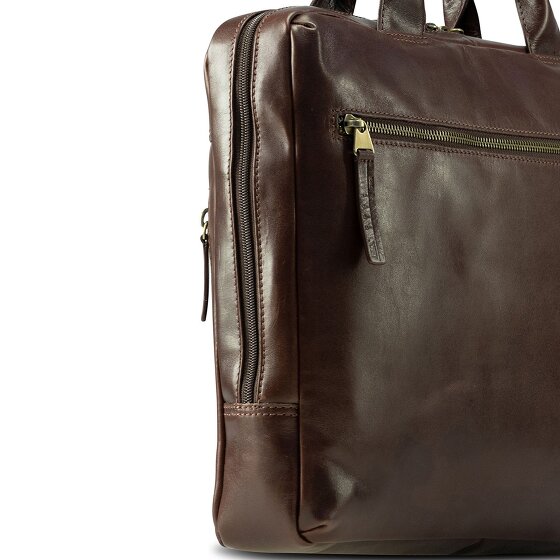 Jost Skagen Maletín Piel 38 cm Compartimento para el portátil