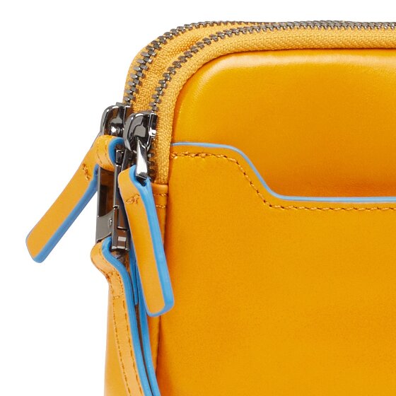 Piquadro Blue Square Bolso de mano Piel 21 cm