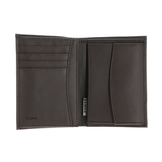 oxmox Leather Cartera Bloqueo RFID Piel natural 10 cm