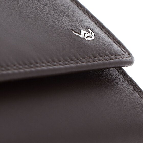 Golden Head Polo Cartera Bloqueo RFID Piel natural 17 cm