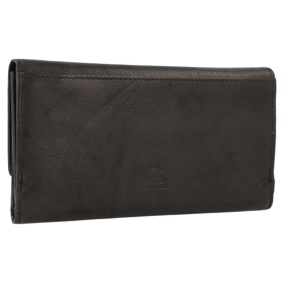 Greenburry Billetera básica de cuero RFID 19 cm