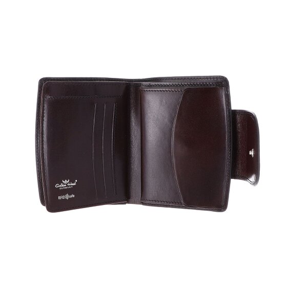 Golden Head Billetera Colorado de cuero RFID 10 cm