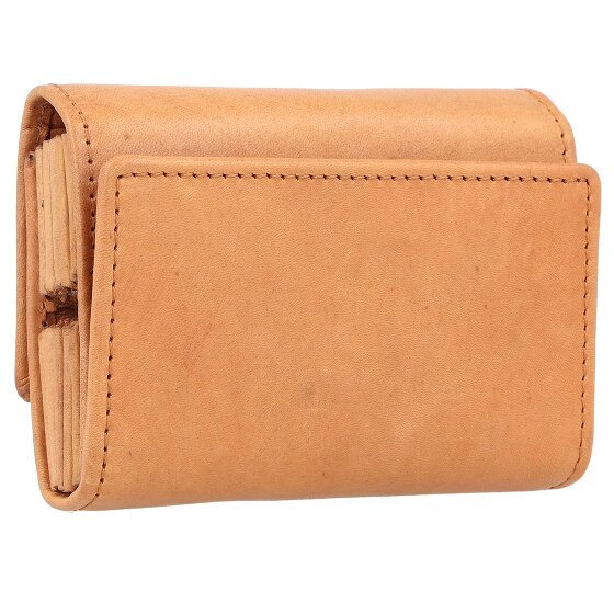 Greenland Nature Estuche para tarjetas de crédito Nature RFID de cuero de 10 cm