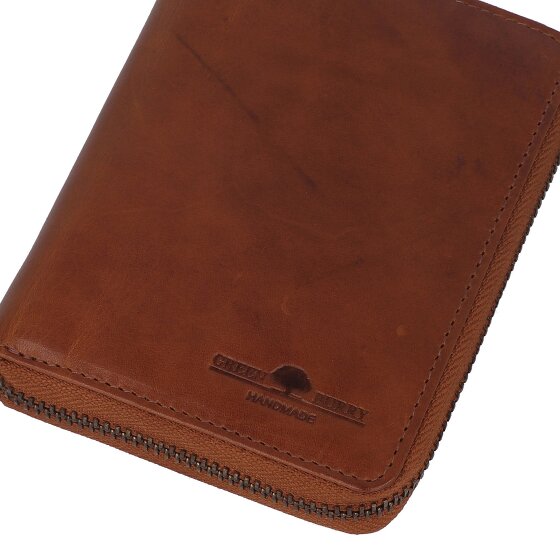 Greenburry Newport Cartera Protección RFID Piel 13 cm