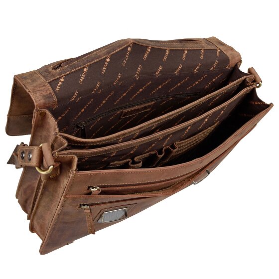Greenburry Maletín Vintage XL Piel 40 cm