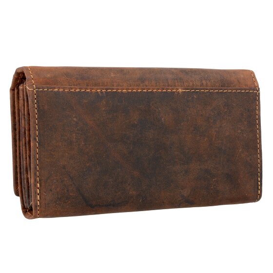 Greenburry Cartera vintage de cuero 18,5 cm