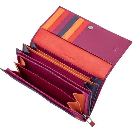 DuDu Cartera de cuero de 19 cm