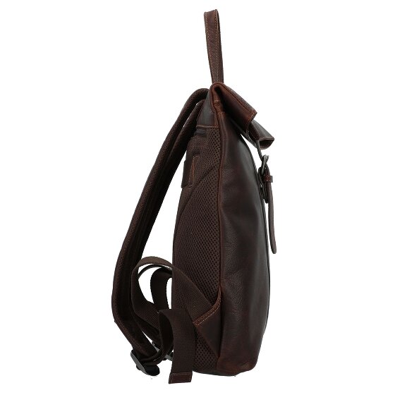 Jack Kinsky Porto Mochila de día Piel 37 cm Compartimento para el portátil