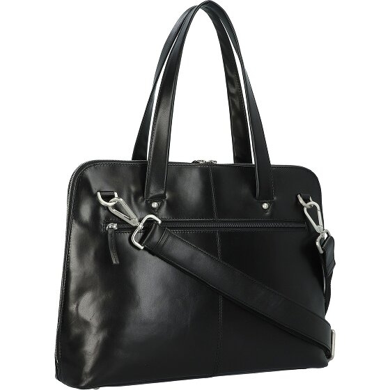 Leonhard Heyden Bolso bandolera Cambridge Piel 41 cm Compartimento para portátil