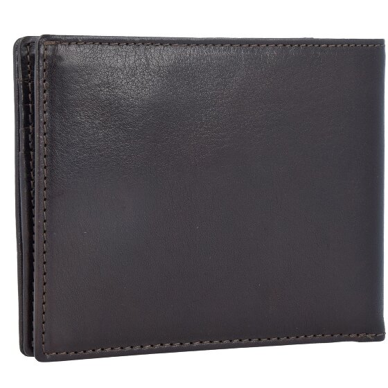 Braun Büffel Billetera Arezzo Piel RFID 12 cm