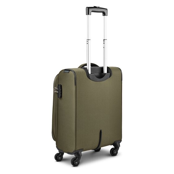 Wenger Beaumont 4 ruedas Carro de la cabina S 54 cm con pliegue de expansión