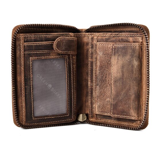 Greenburry Huntsman Cartera Protección RFID Piel 10 cm
