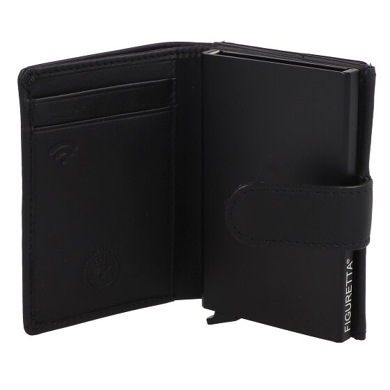 Greenburry Nappa Estuche para tarjetas de crédito Protección RFID Piel 8 cm