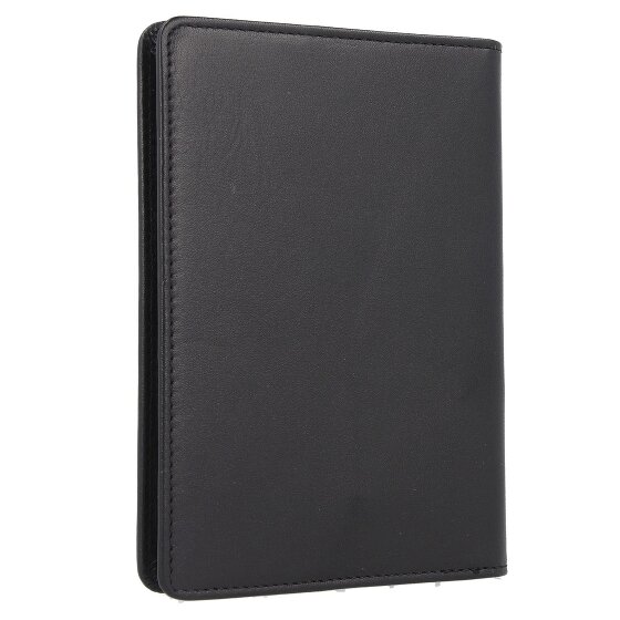 Esquire Estuche para pasaporte Harry de cuero RFID de 9,5 cm