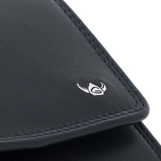 Golden Head Polo Cartera Bloqueo RFID Piel natural 17.5 cm