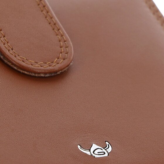 Golden Head Polo Cartera Bloqueo RFID Piel natural 10.5 cm