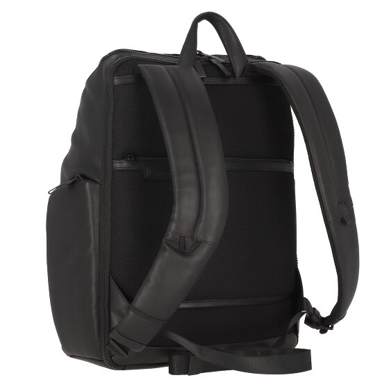 Piquadro Finn Mochila de negocios Piel 43 cm Compartimento para el portátil