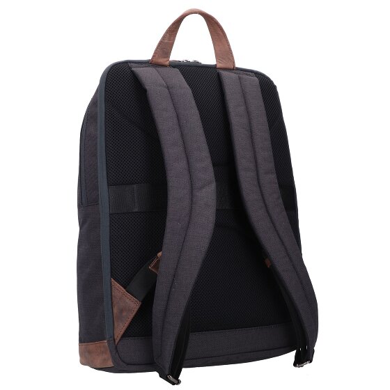 Greenburry Mochila Derby de PET reciclado Compartimento para portátil de 43 cm