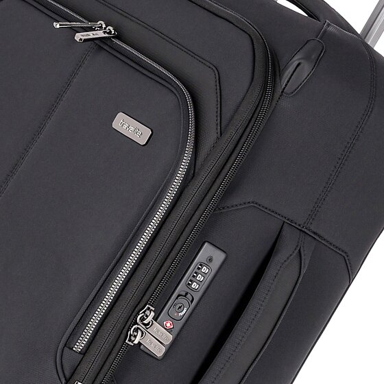 Travelite Priima 4 ruedas Carro de la cabina 55 cm con pliegue de expansión