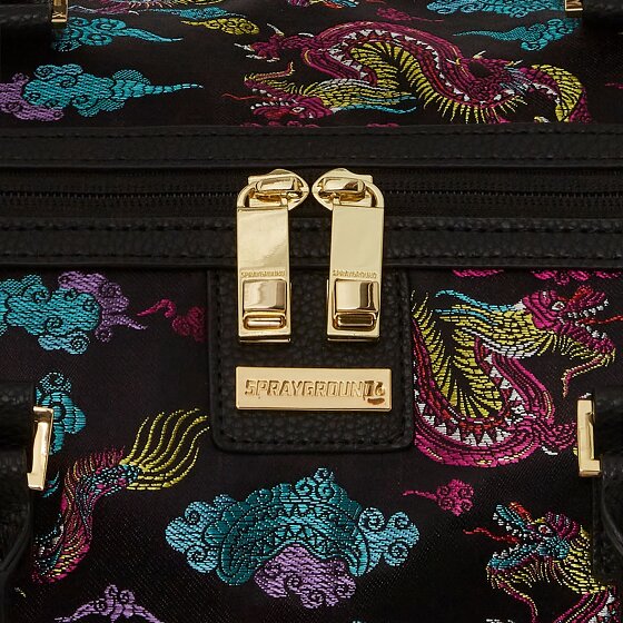 Sprayground Embroidered Dragon Bolsa de viaje Weekender 52 cm