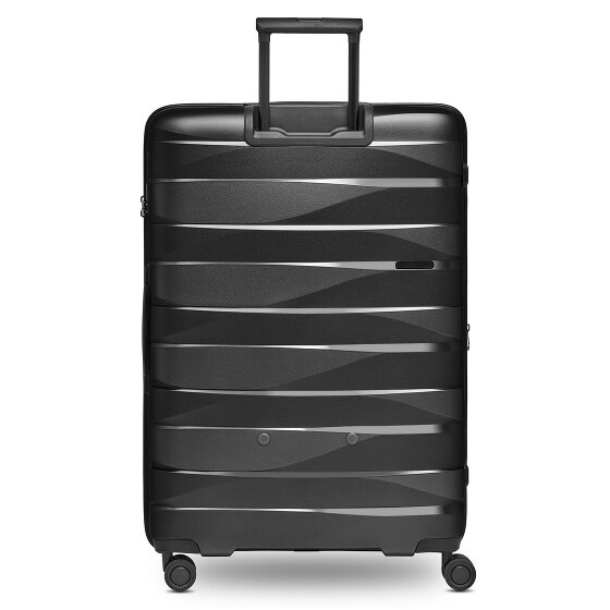 Bergpfeil Trolley de viaje de 4 ruedas L 75 cm con pliegue de expansión