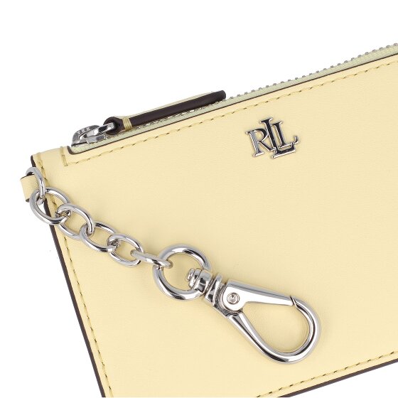 Lauren Ralph Lauren Zip Card Cartera de llaves Piel natural 13 cm