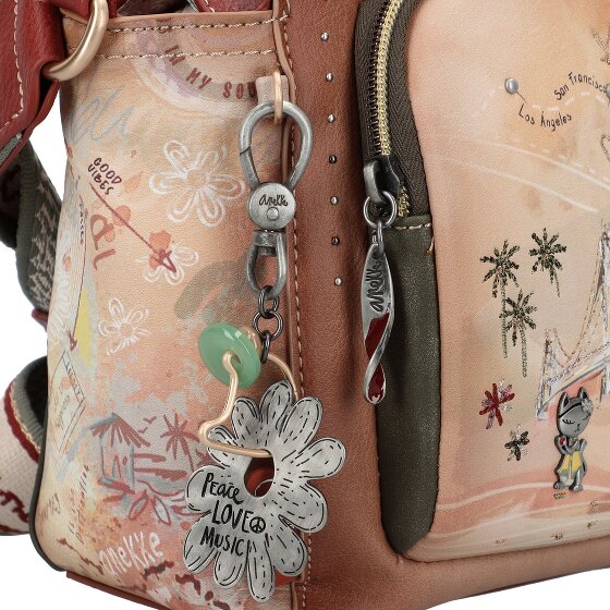 Anekke Peace & Love Bolsa de hombro 28 cm