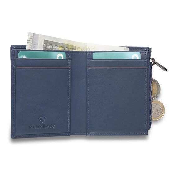 Roncato Detroit Cartera Protección RFID Piel 8 cm