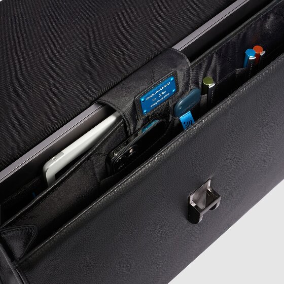 Piquadro Modus Maletín Piel 40 cm Compartimento para el portátil