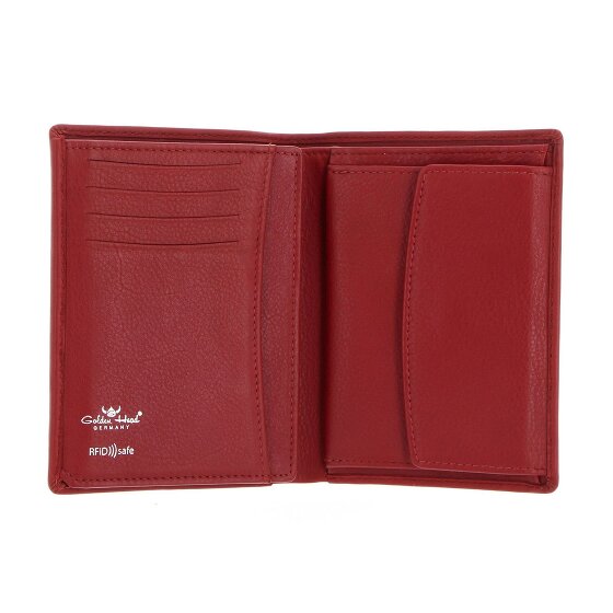 Golden Head Dublin Cartera Bloqueo RFID Piel natural 13 cm
