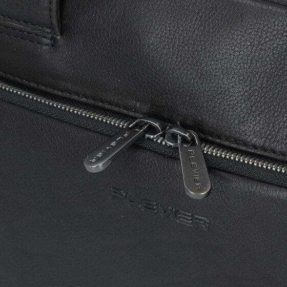 Plevier Vintage Larry Maletín Piel 40 cm Compartimento para el portátil